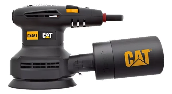 Lijadora profesional roto orbital CAT DX461 negra y amarilla 50Hz/60Hz 400W 220V-240V